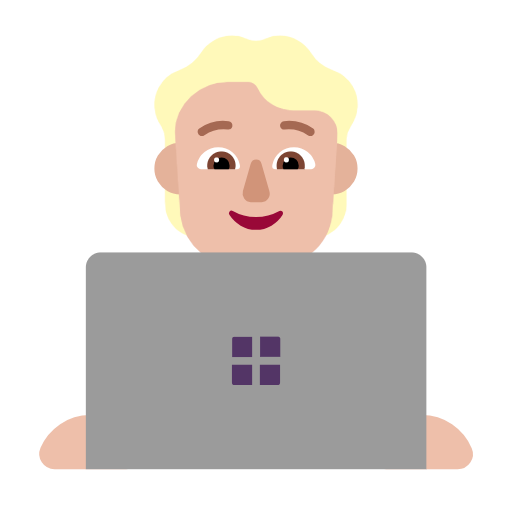 Programador: Pele Morena Clara para Microsoft Windows 11 24H2 August 2025 Update