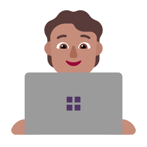 Інженер: середній тон шкіри для Microsoft Windows 11 24H2 August 2025 Update