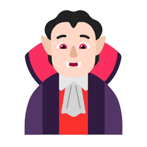 Vampiro: Pele Clara para Microsoft Windows 11 24H2 August 2025 Update