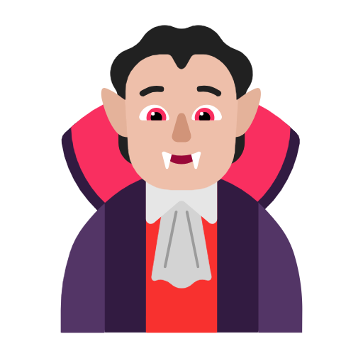 Vampiro: Pele Morena Clara para Microsoft Windows 11 24H2 August 2025 Update