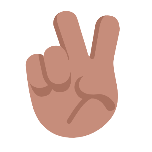 Mão Em V De Vitória: Pele Morena para Microsoft Windows 11 24H2 August 2025 Update