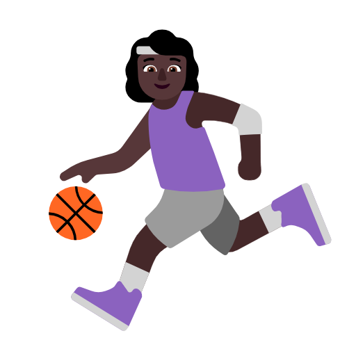Mulher Jogando Basquete: Pele Escura para Microsoft Windows 11 24H2 August 2025 Update