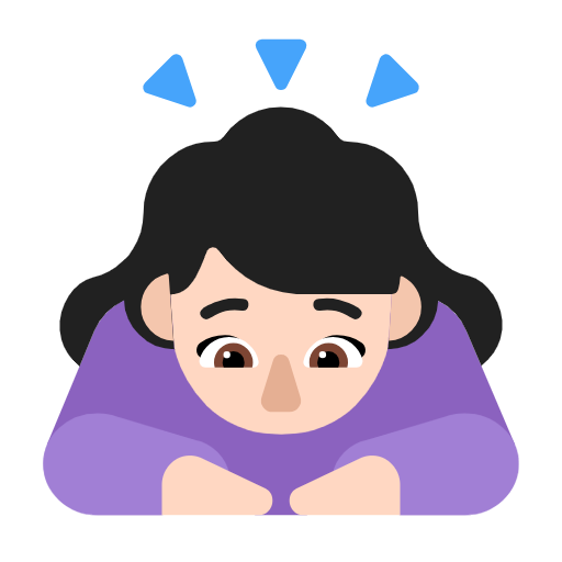 Perempuan menunduk: ton kulit cerah untuk Microsoft Windows 11 24H2 August 2025 Update