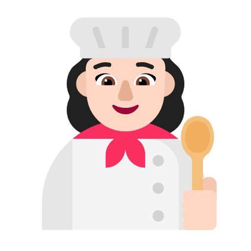 Cozinheira: Pele Clara para Microsoft Windows 11 24H2 August 2025 Update