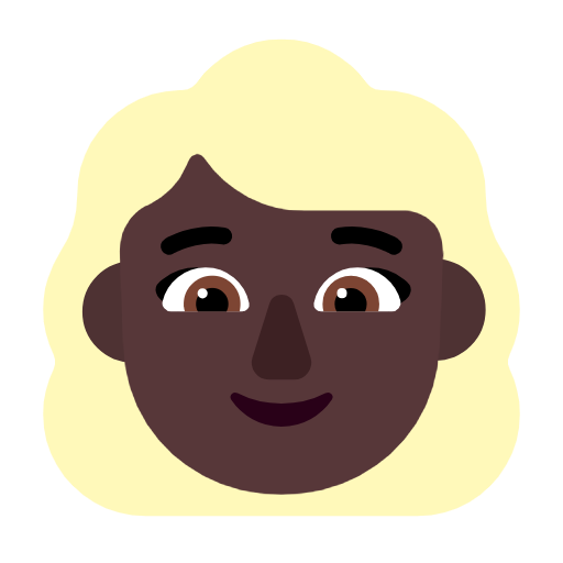 Mulher: Cabelo Loiro: Pele Escura para Microsoft Windows 11 24H2 August 2025 Update