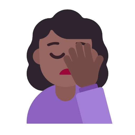 Mulher Decepcionada: Pele Morena Escura para Microsoft Windows 11 24H2 August 2025 Update