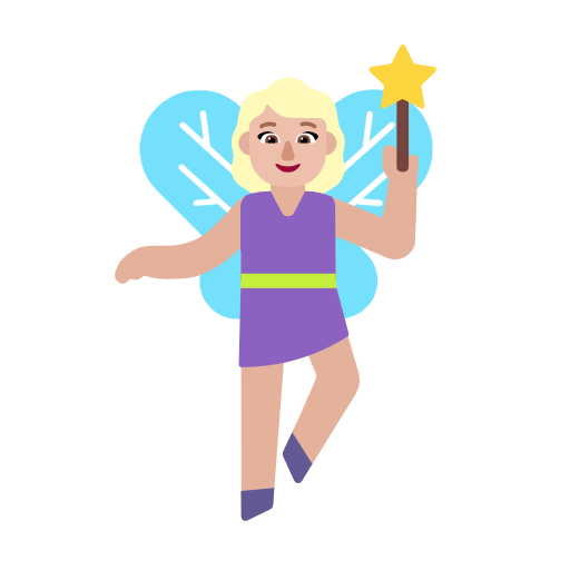 Mulher Fada: Pele Morena Clara para Microsoft Windows 11 24H2 August 2025 Update