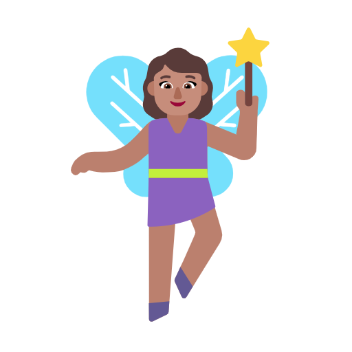 Mulher Fada: Pele Morena para Microsoft Windows 11 24H2 August 2025 Update