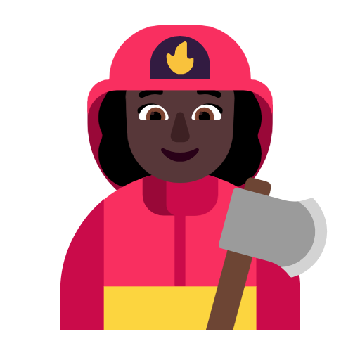 Bombeira: Pele Escura para Microsoft Windows 11 24H2 August 2025 Update