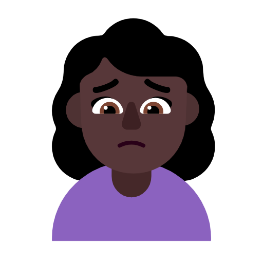 Mulher Franzindo A Sobrancelha: Pele Escura para Microsoft Windows 11 24H2 August 2025 Update