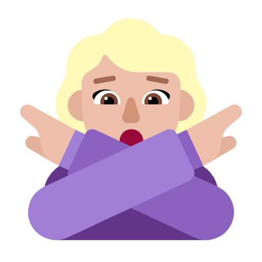 Mulher Fazendo Gesto De “Não”: Pele Morena Clara para Microsoft Windows 11 24H2 August 2025 Update