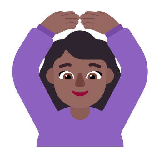 Mulher Fazendo Gesto De “Ok”: Pele Morena Escura para Microsoft Windows 11 24H2 August 2025 Update