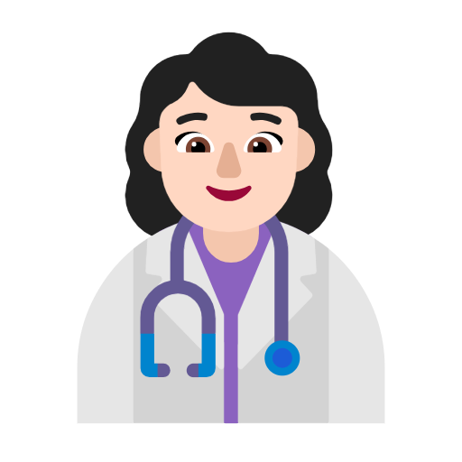 Жінка-лікар: дуже світлий тон шкіри для Microsoft Windows 11 24H2 August 2025 Update