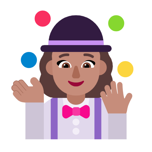 Mulher Malabarista: Pele Morena para Microsoft Windows 11 24H2 August 2025 Update