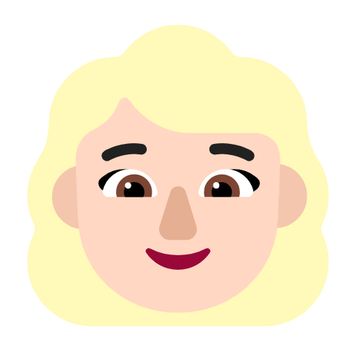 Mulher: Cabelo Loiro: Pele Clara para Microsoft Windows 11 24H2 August 2025 Update