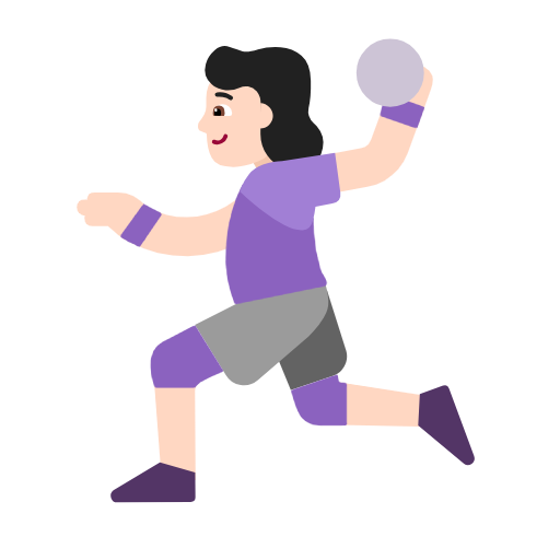 Jogadora De Handebol: Pele Clara para Microsoft Windows 11 24H2 August 2025 Update