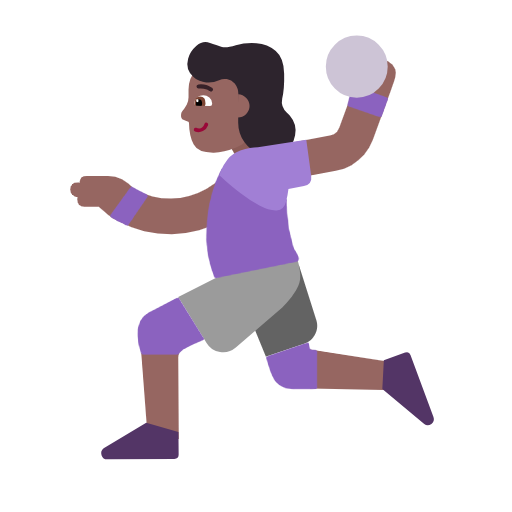 Jogadora De Handebol: Pele Morena Escura para Microsoft Windows 11 24H2 August 2025 Update