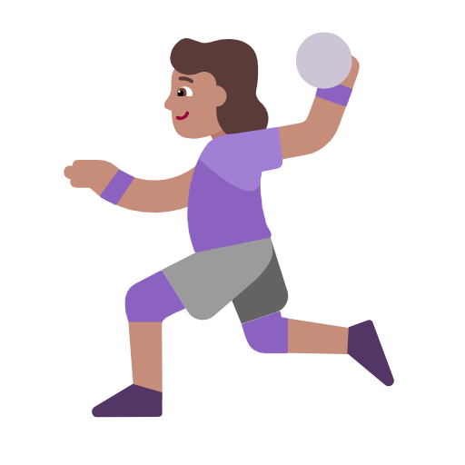 Jogadora De Handebol: Pele Morena para Microsoft Windows 11 24H2 August 2025 Update