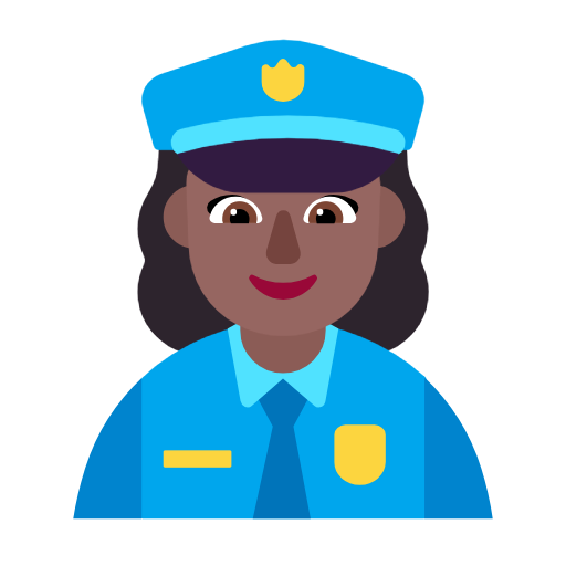 Policial Mulher: Pele Morena Escura para Microsoft Windows 11 24H2 August 2025 Update