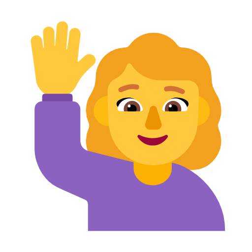 Mulher Levantando A Mão para Microsoft Windows 11 24H2 August 2025 Update