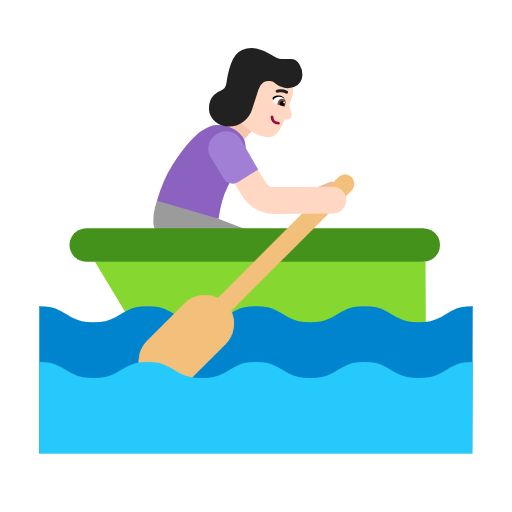 Mulher Remando: Pele Clara para Microsoft Windows 11 24H2 August 2025 Update