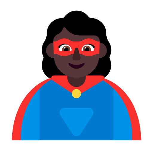 Super-Heroína: Pele Escura para Microsoft Windows 11 24H2 August 2025 Update