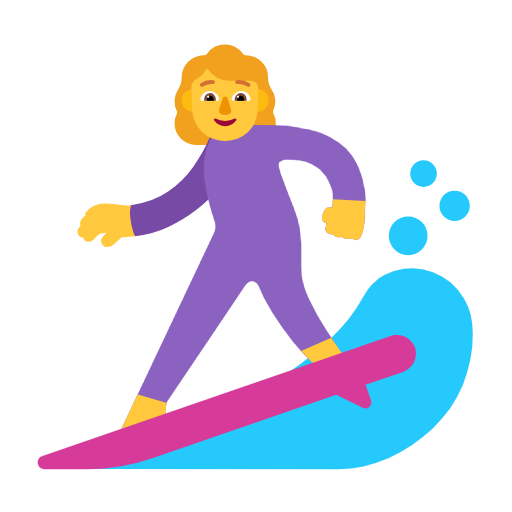 Mulher Surfista para Microsoft Windows 11 24H2 August 2025 Update