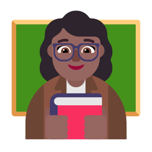 Professora: Pele Morena Escura para Microsoft Windows 11 24H2 August 2025 Update