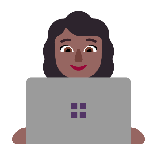 Жінка-інженер: темний тон шкіри для Microsoft Windows 11 24H2 August 2025 Update