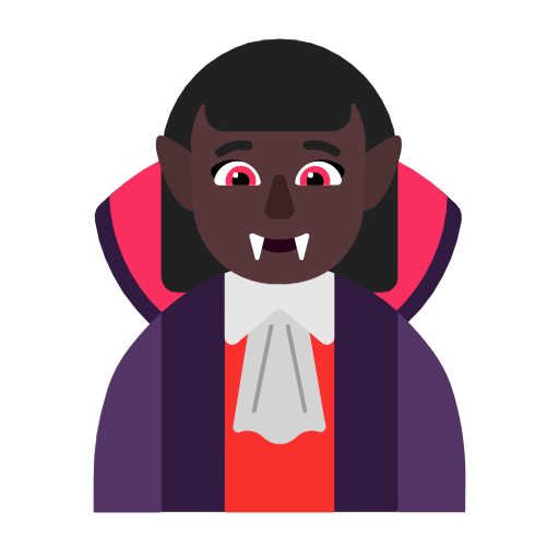 Mulher Vampira: Pele Escura para Microsoft Windows 11 24H2 August 2025 Update