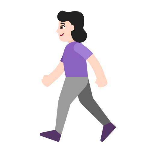 Mulher Andando: Pele Clara para Microsoft Windows 11 24H2 August 2025 Update