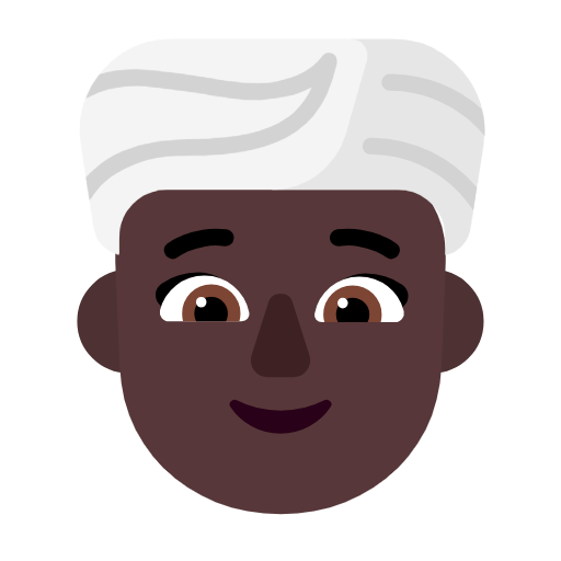 Mulher Com Turbante: Pele Escura para Microsoft Windows 11 24H2 August 2025 Update