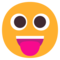 Показывает язык