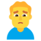 Нахмурившийся мужчина