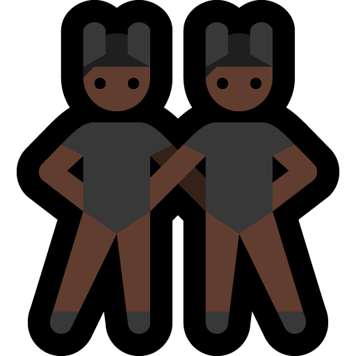 <p>Чоловіки з вушками кролика: темношкірий тон</p> для Microsoft Windows 11 November 2021 Update