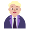 Офисный работник: светлый тон кожи