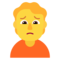 Нахмурившийся человек