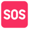 Значок SOS Значок SOS