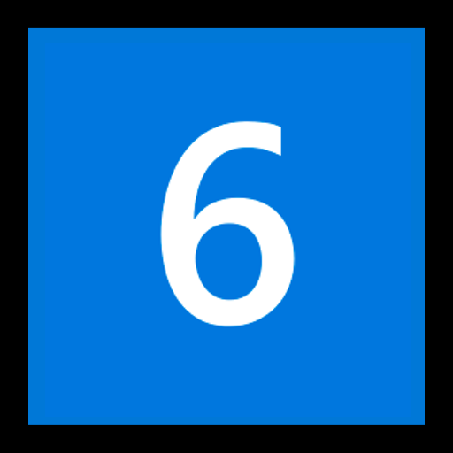 Клавіша з цифрою 6