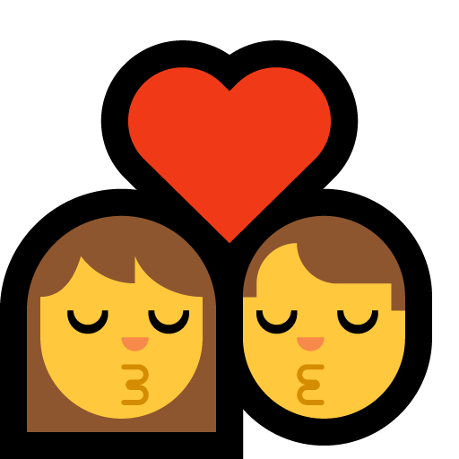 Поцілунок: Жінка, Чоловік