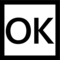 Значок "ОК"