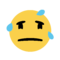 פרצוף עם זיעה קרה