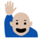 אדם מרים יד