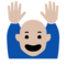 כפות ידיים מורמות