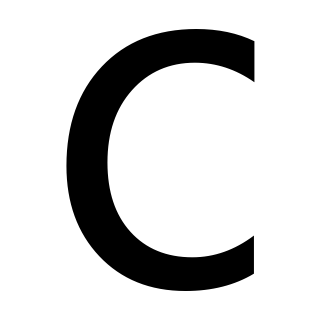 סמל אינדיקטור אזורי אות C