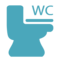 שלט WC