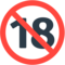 Niemand onder de 18