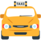 Naderende taxi