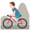 Fietsende persoon