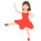 Dansende vrouw